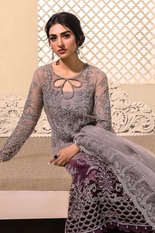 Maria.B Wedding Edition ā Embroidered Suit