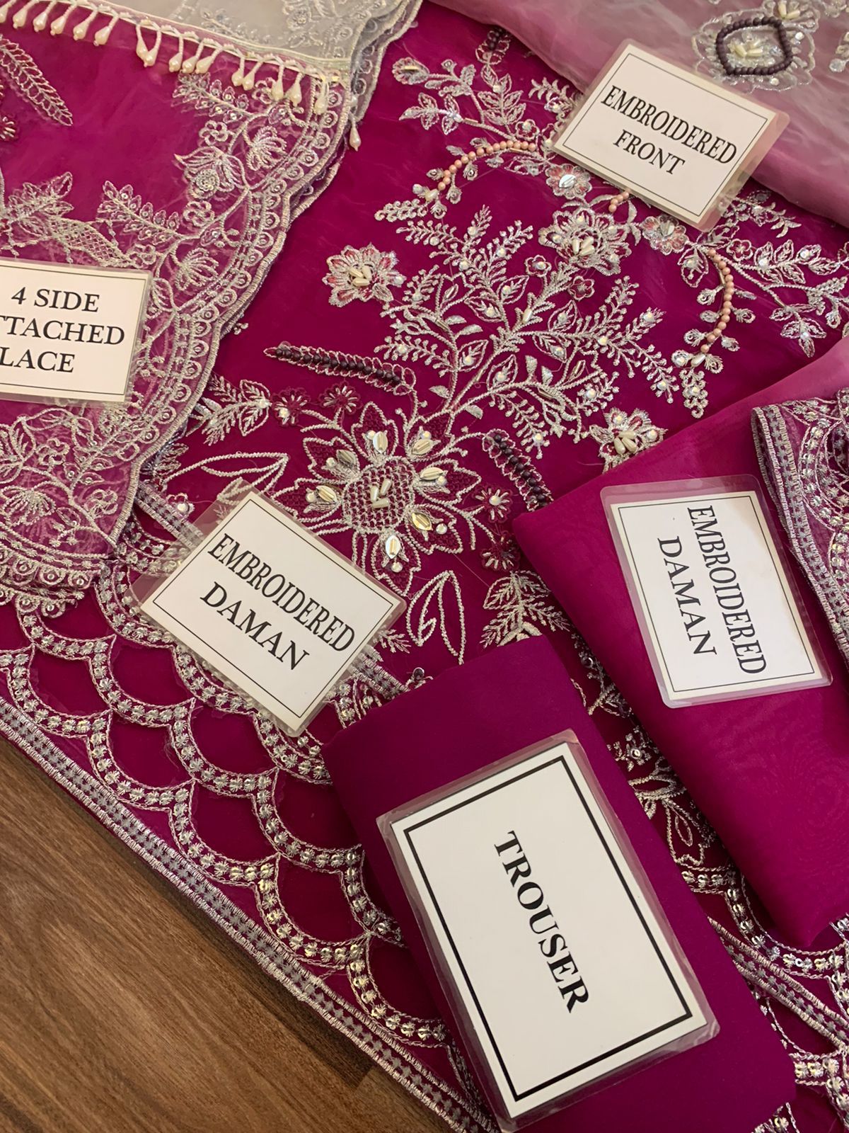 Maria.B Wedding Edition – Embroidered Suit