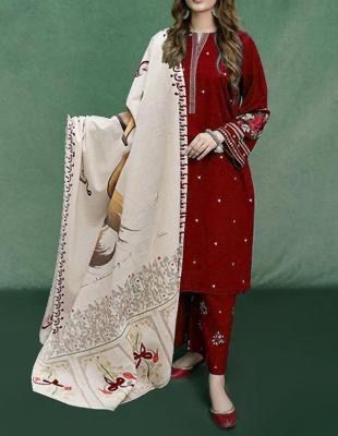 LAWN 3 Piece Embroidered Suit (Article 39)