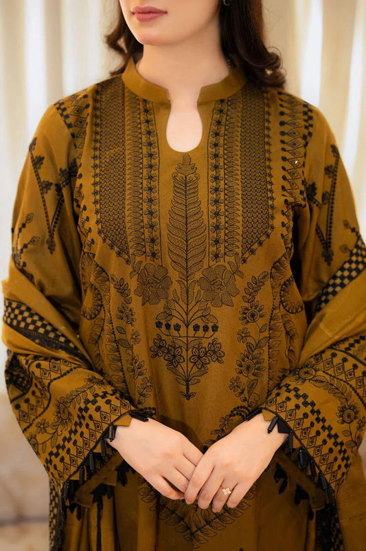 LAWN 3 Piece Embroidered Suit (Article 14)