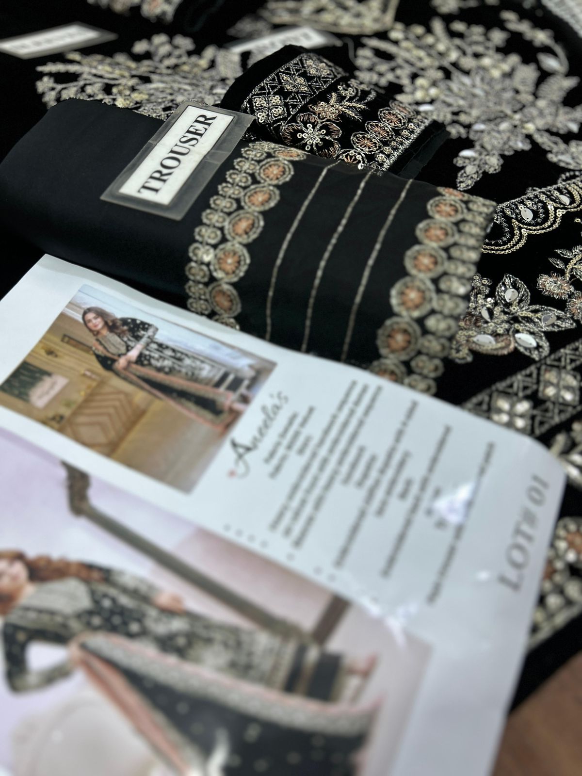 ANEELAS Luxury Velvet & Chiffon Collection