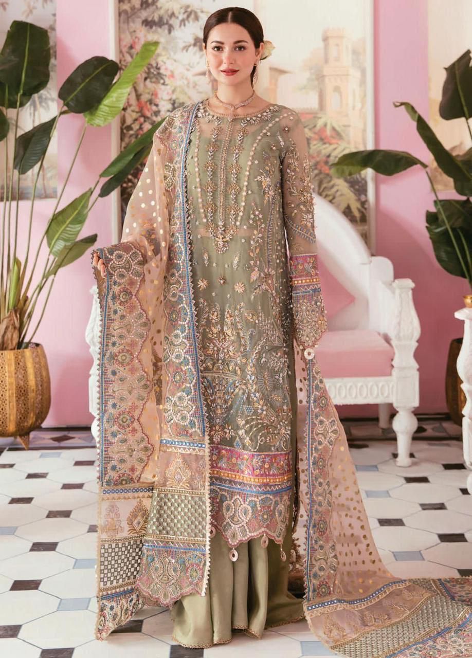 Elaf Organza Suit