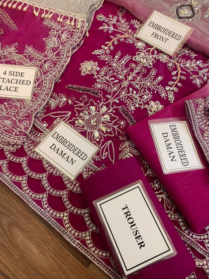 Maria.B Wedding Edition –  Embroidered Suit