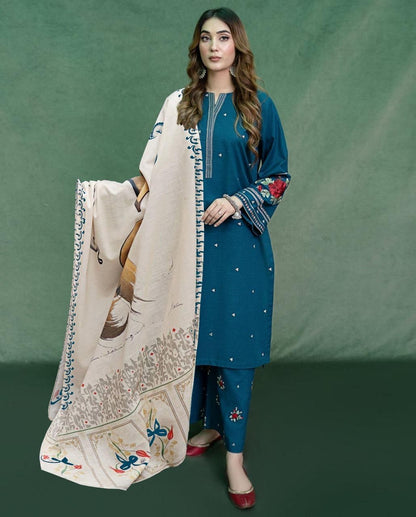 LAWN 3 Piece Embroidered Suit (Article 37)