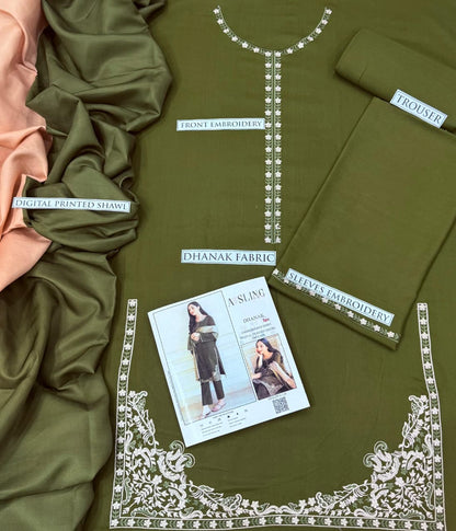 LAWN 3 Piece Embroidered Suit (Article 38)