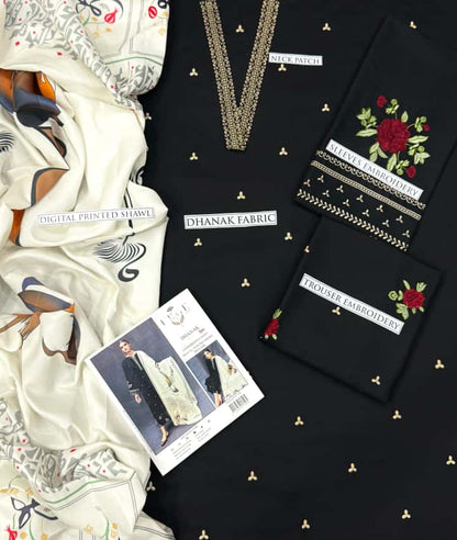 LAWN 3 Piece Embroidered Suit (Article 41)