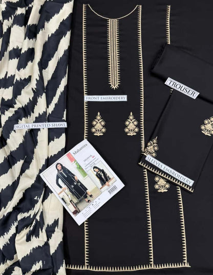 LAWN 3 Piece Embroidered Suit (Article 42)