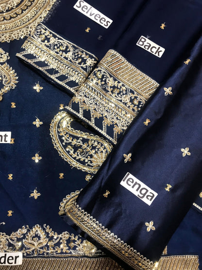Asim Jofa Chiffon Embroidered Unstitched Collection