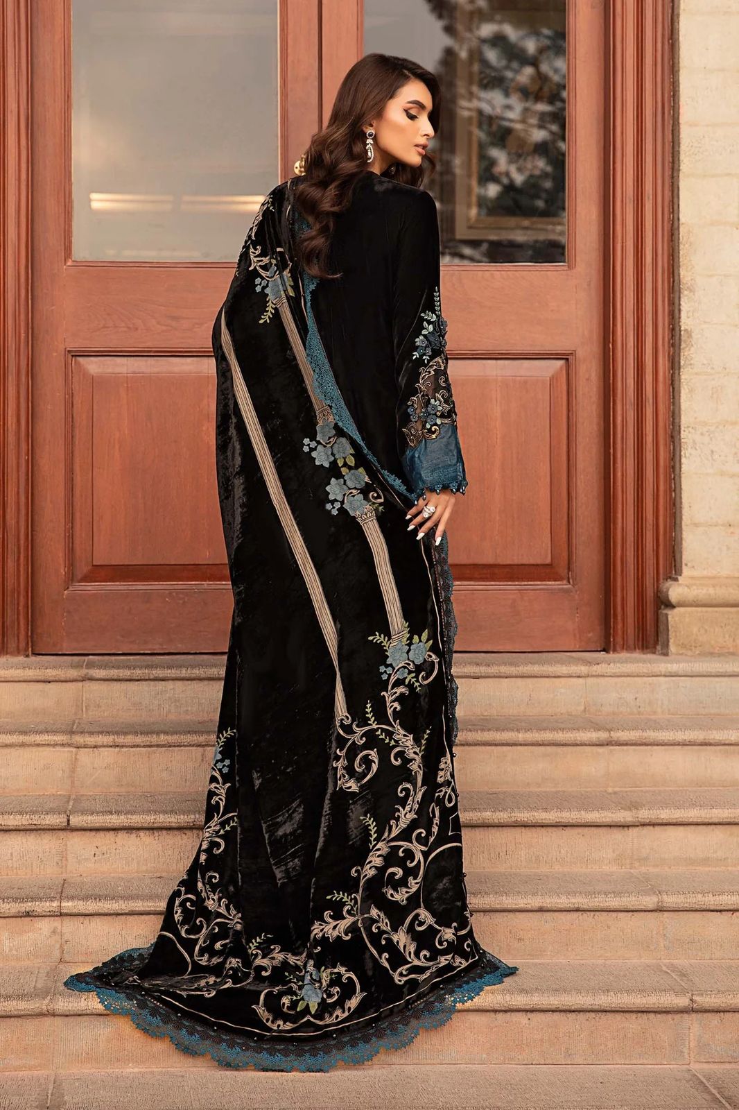 Maria B Velvet Unstitched Replica