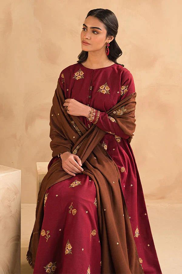 LAWN 3 Piece Embroidered Suit (Article 2)