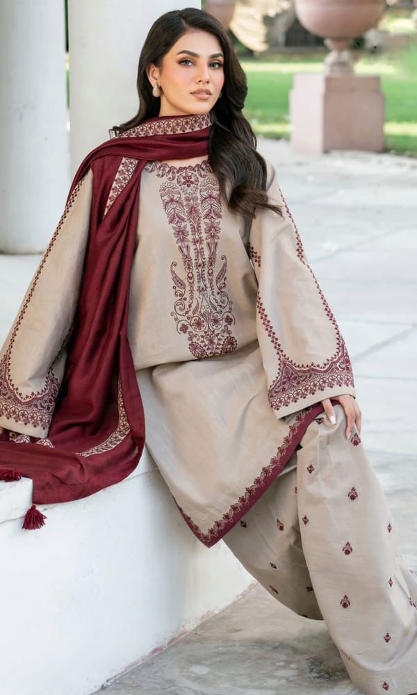 LAWN 3 Piece Embroidered Suit (Article 5)
