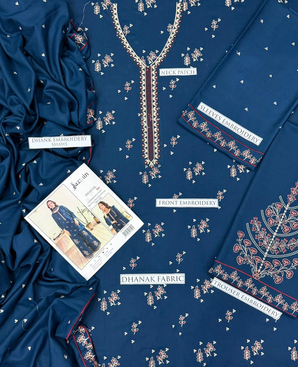 LAWN 3 Piece Embroidered Suit (Article 9)