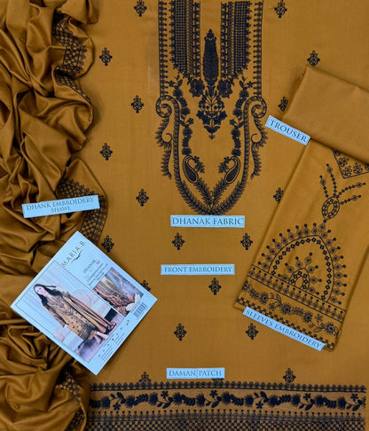 LAWN 3 Piece Embroidered Suit (Article 14)