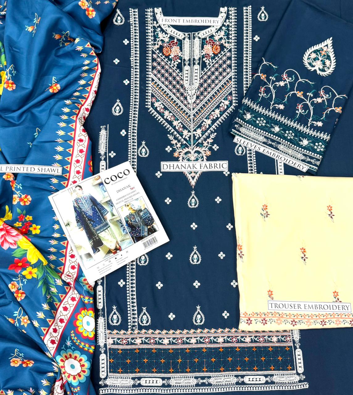 LAWN 3 Piece Embroidered Suit (Article 15)