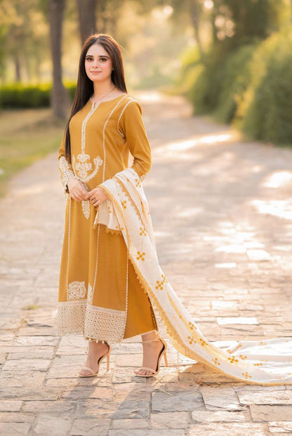 LAWN 3 Piece Embroidered Suit (Article 16)