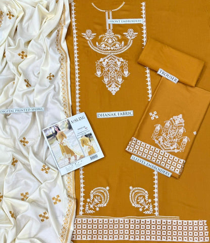 LAWN 3 Piece Embroidered Suit (Article 16)
