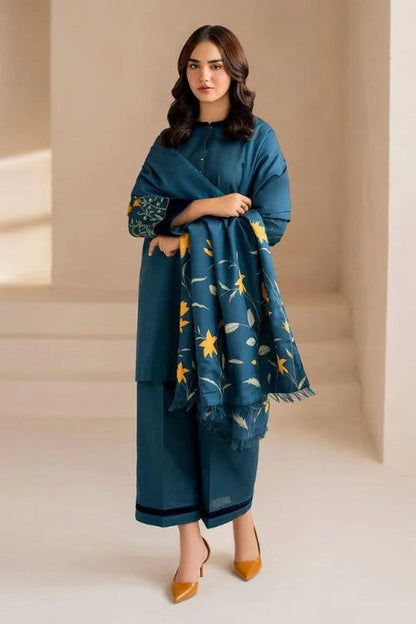 Dhanak 3 Piece Embroidered Suit (Article 19)