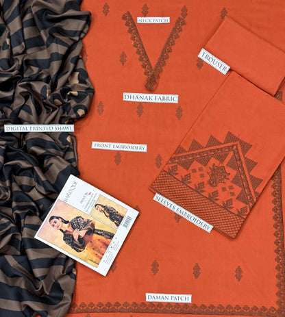LAWN 3 Piece Embroidered Suit (Article 20)