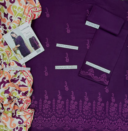 LAWN  3 Piece Embroidered Suit (Article 29)