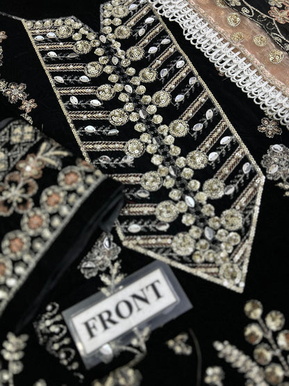 ANEELAS Luxury Velvet &amp; Chiffon Collection