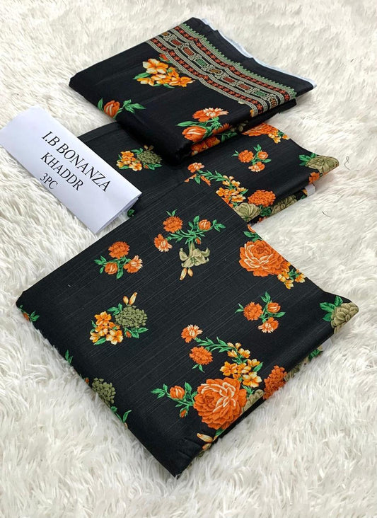 Winter Printed Khaddar Suit (Article 10)