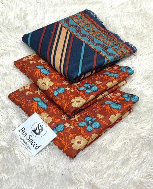 Winter Printed Khaddar Suit (Article 8)