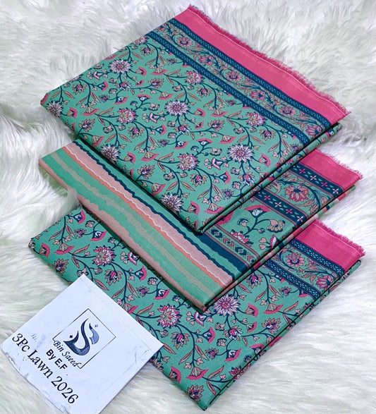 *Bin Saeed 💯 Original *Printed 3pc Collection*