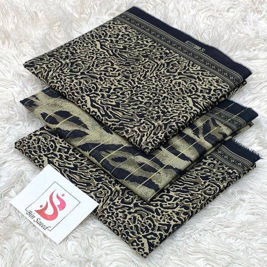 *Bin Saeed 💯 Original *Printed 3pc Collection*
