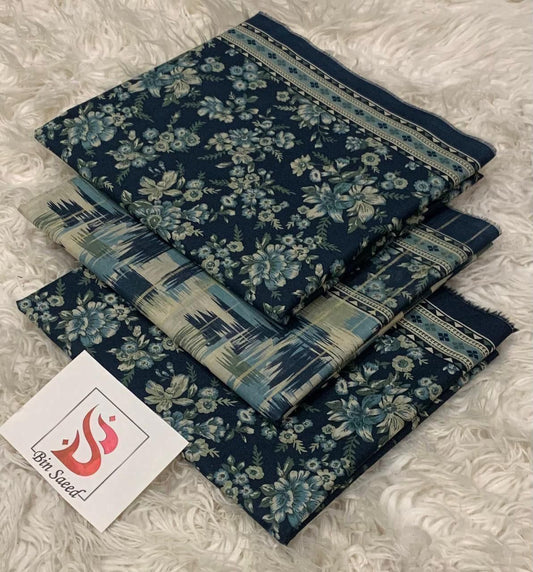*Bin Saeed 💯 Original *Printed 3pc Collection*