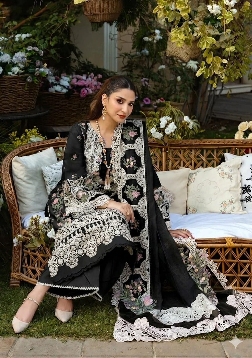 Brand :*ELAF* LAWN 3PIECE