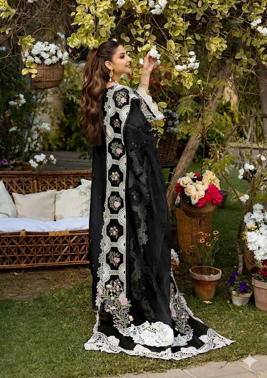 Brand :*ELAF* LAWN 3PIECE