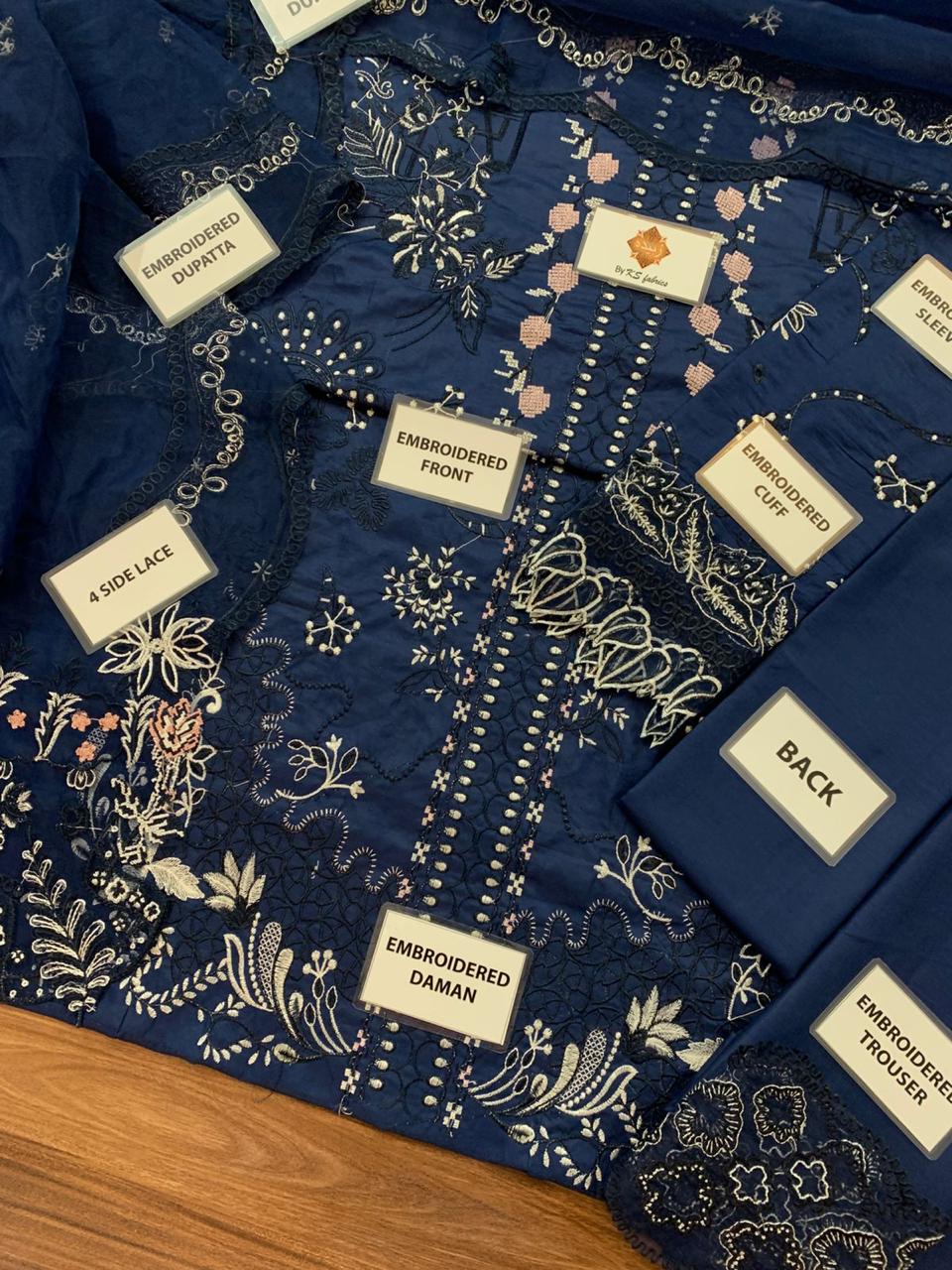 QALAMKAR – Luxury Chikankari